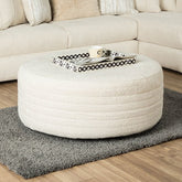 Newberg Ottoman Model Sm5198-Ot By Furniture Of America